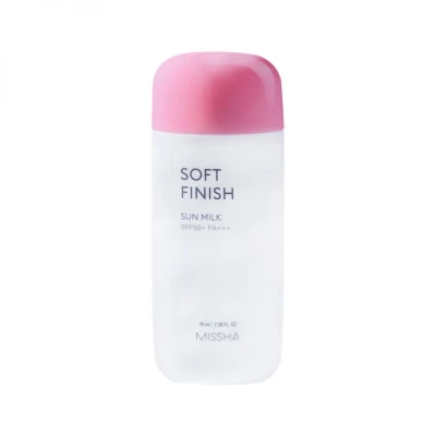Missha All-around Safe Block Soft Finish Sun Milk SPF50+ PA+++