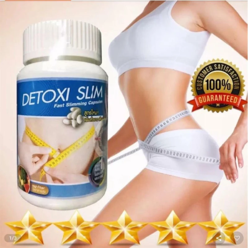 Detoxi Slim Fast Slimming Capsule – 30 Capsules, Fast Weight Loss.